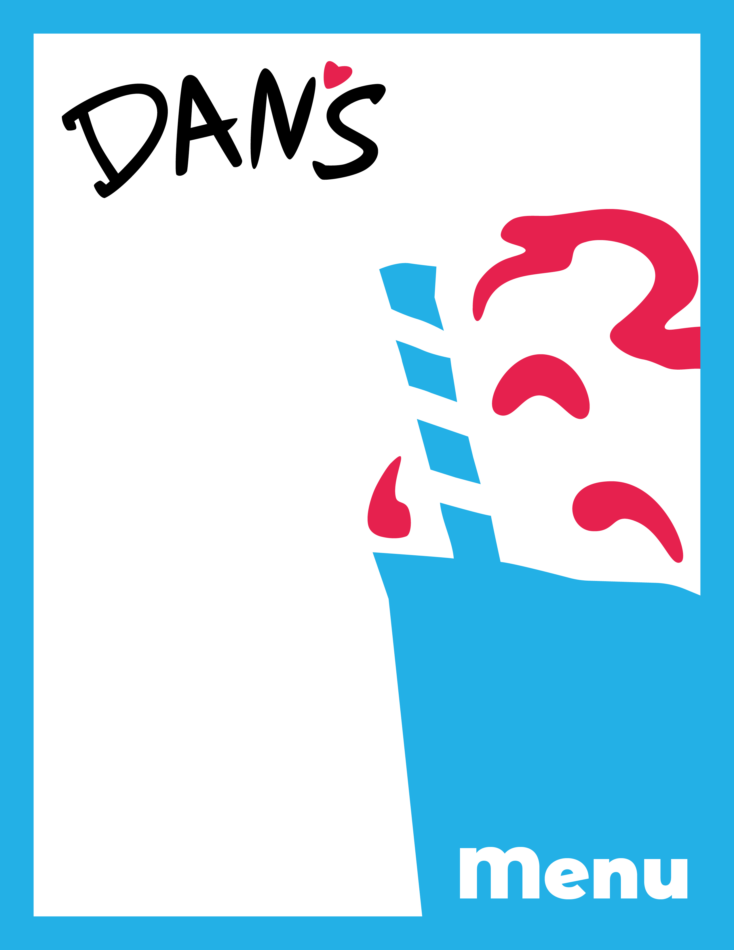 Dan's menu page 1