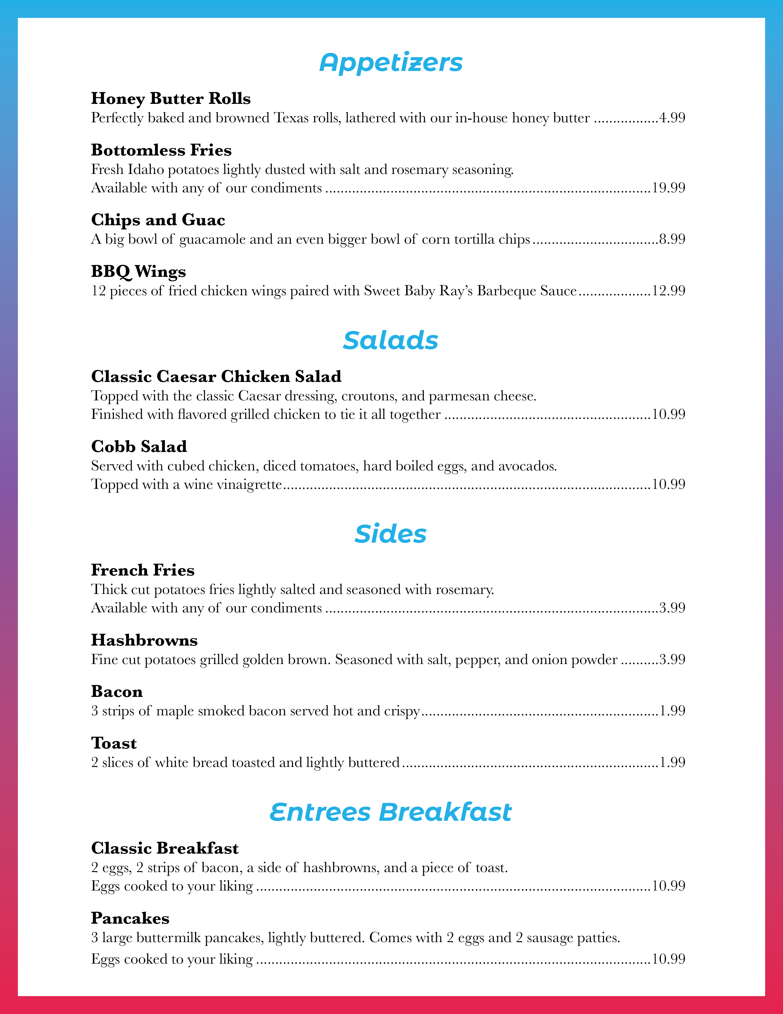 Dan's menu page 2