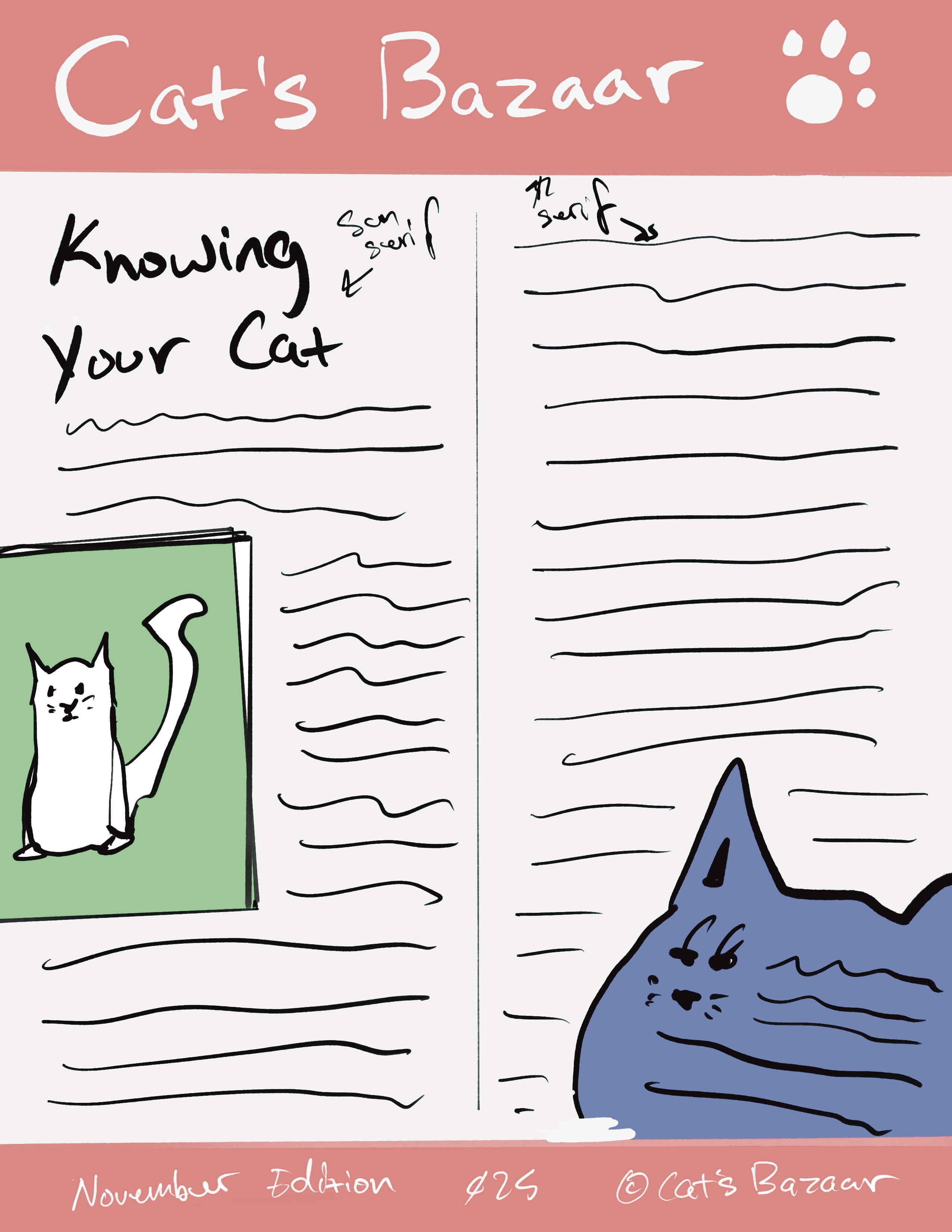 CATS MEOW sketch 1