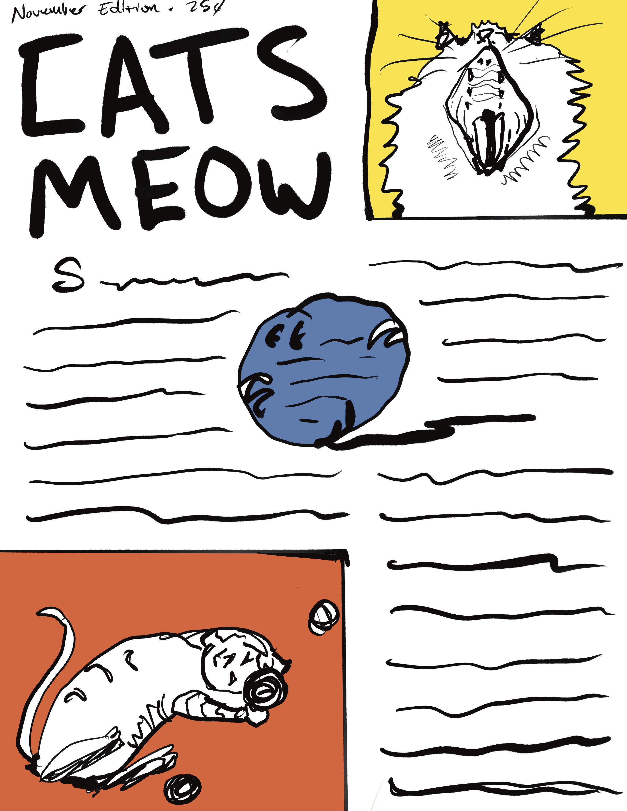 CATS MEOW sketch 2